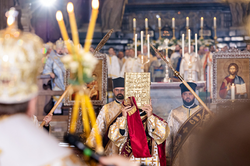 byzantinisches Pontifikalamt Stephansdom / Erzdiözese Wien/ Schönlaub byzantinisches Pontifikalamt Stephansdom