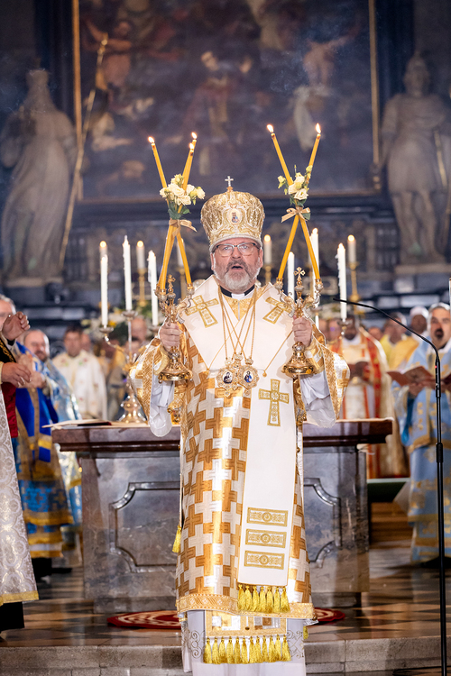 byzantinisches Pontifikalamt Stephansdom / Erzdiözese Wien/ Schönlaub byzantinisches Pontifikalamt Stephansdom