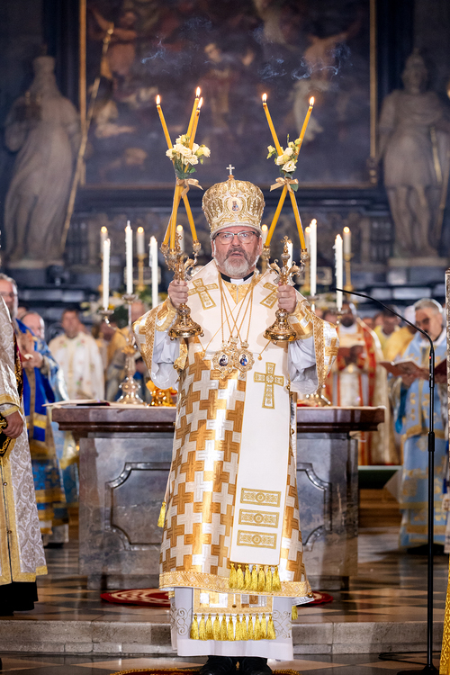 byzantinisches Pontifikalamt Stephansdom / Erzdiözese Wien/ Schönlaub byzantinisches Pontifikalamt Stephansdom