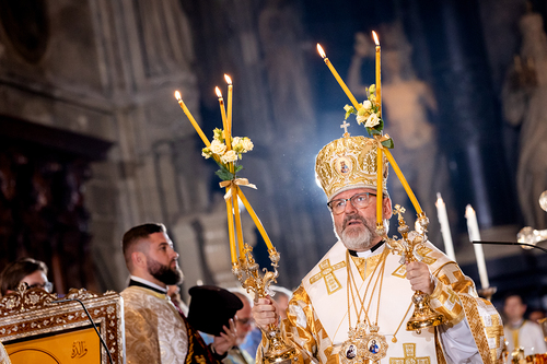 byzantinisches Pontifikalamt Stephansdom / Erzdiözese Wien/ Schönlaub byzantinisches Pontifikalamt Stephansdom