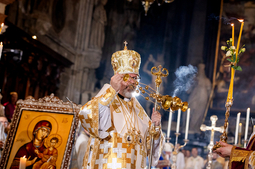 byzantinisches Pontifikalamt Stephansdom / Erzdiözese Wien/ Schönlaub byzantinisches Pontifikalamt Stephansdom