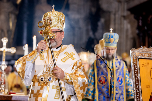 byzantinisches Pontifikalamt Stephansdom / Erzdiözese Wien/ Schönlaub byzantinisches Pontifikalamt Stephansdom