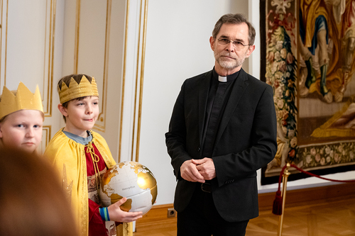 Sternsinger bei eEBS Grünwidl / Erzdiözese Wien/ Schönlaub, Stephan Schönlaub