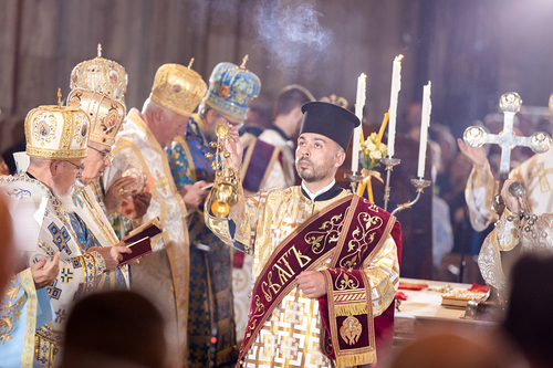byzantinisches Pontifikalamt Stephansdom / Erzdiözese Wien/ Schönlaub byzantinisches Pontifikalamt Stephansdom