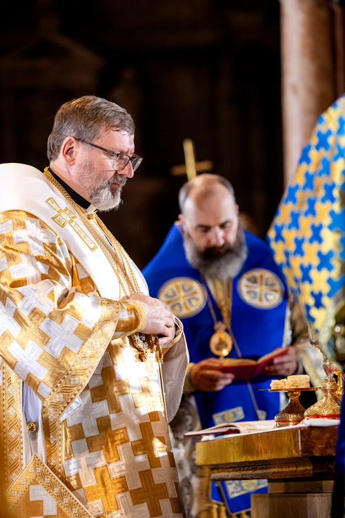 byzantinisches Pontifikalamt Stephansdom / Erzdiözese Wien/ Schönlaub byzantinisches Pontifikalamt Stephansdom