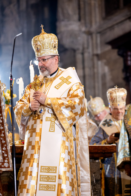 byzantinisches Pontifikalamt Stephansdom / Erzdiözese Wien/ Schönlaub byzantinisches Pontifikalamt Stephansdom