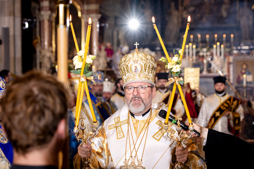 byzantinisches Pontifikalamt Stephansdom / Erzdiözese Wien/ Schönlaub byzantinisches Pontifikalamt Stephansdom