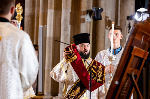 byzantinisches Pontifikalamt Stephansdom / Erzdiözese Wien/ Schönlaub byzantinisches Pontifikalamt Stephansdom