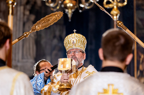 byzantinisches Pontifikalamt Stephansdom / Erzdiözese Wien/ Schönlaub byzantinisches Pontifikalamt Stephansdom