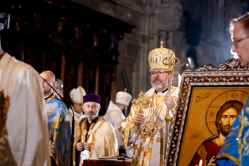 byzantinisches Pontifikalamt Stephansdom / Erzdiözese Wien/ Schönlaub byzantinisches Pontifikalamt Stephansdom