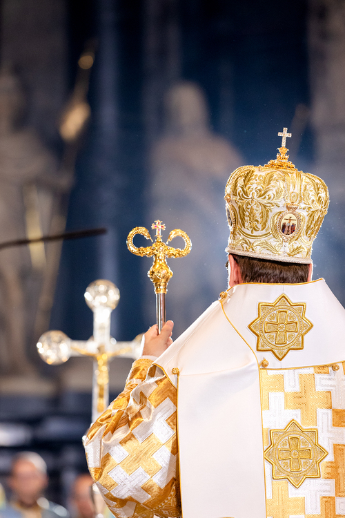 byzantinisches Pontifikalamt Stephansdom / Erzdiözese Wien/ Schönlaub byzantinisches Pontifikalamt Stephansdom