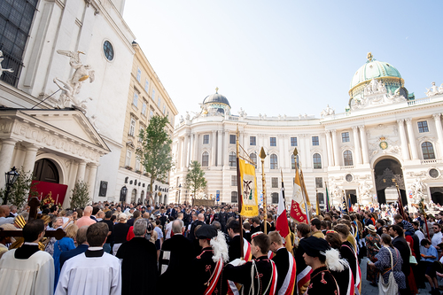 Fronleichnam 2025 / Erzdiözese Wien/ Schönlaub