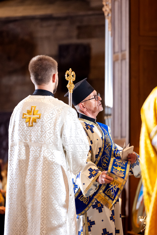 byzantinisches Pontifikalamt Stephansdom / Erzdiözese Wien/ Schönlaub byzantinisches Pontifikalamt Stephansdom