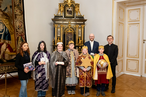 Sternsinger bei eEBS Grünwidl / Erzdiözese Wien/ Schönlaub, Stephan Schönlaub